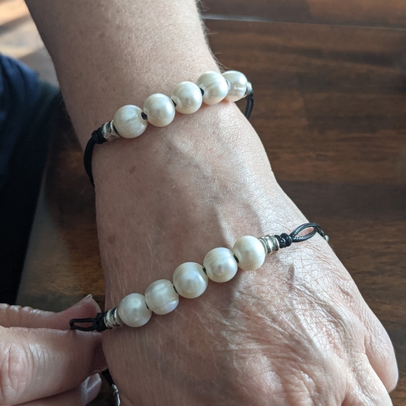 Freshwater pearl bracelet - Picture 6 of 7